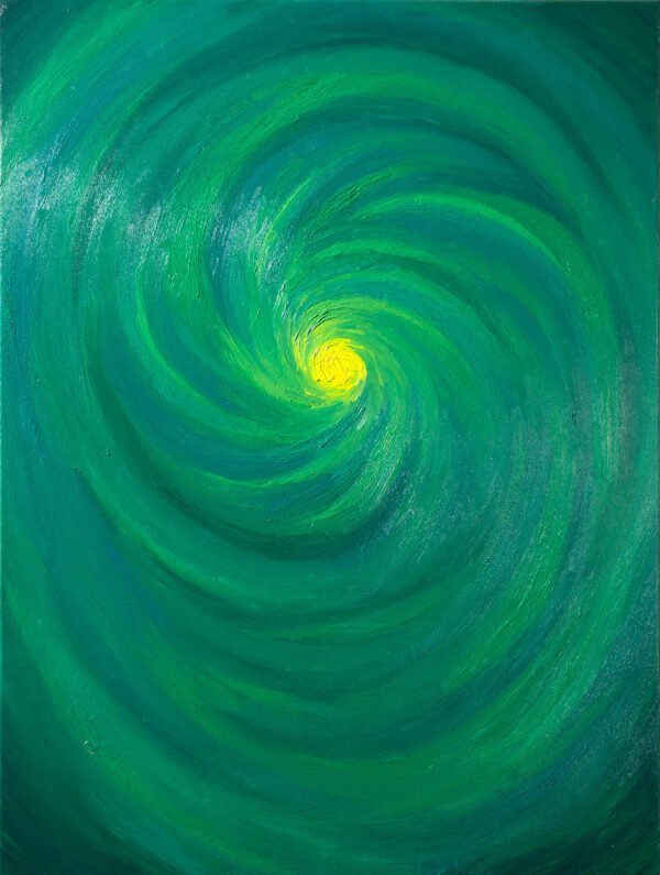 Wormhole，60x80cm