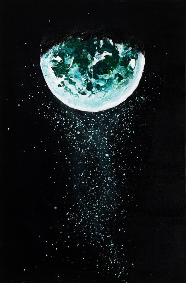 Falling Planet，40x60cm
