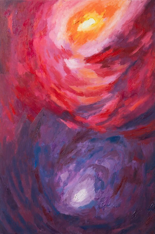 Twin Flame，60x90cm