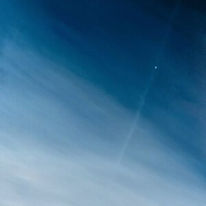 Dim blue dot，60x80cm