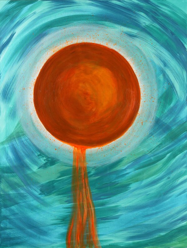 Run Down，60x80cm